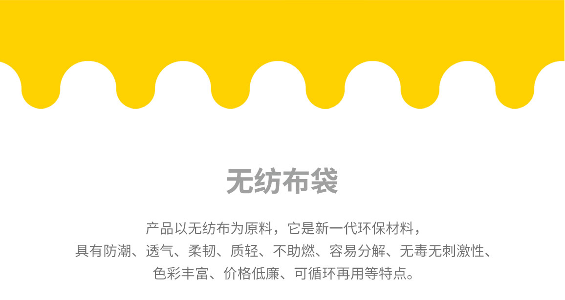 遂宁市无纺布袋常用类型